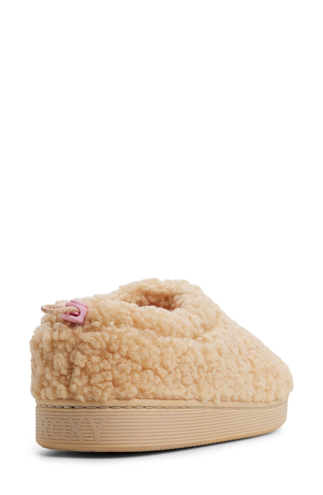 Roxy Colorado Faux Shearling Slipper, Alternate, color, Tan