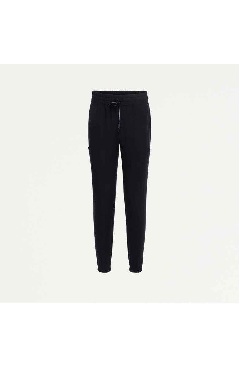 JAANUU Jace Women's 7-Pocket Skinny Scrub Jogger, Alternate, color, Black