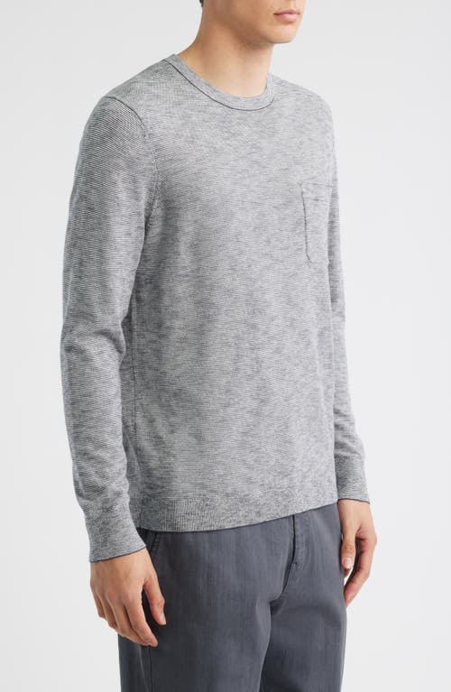 Treasure & Bond Long Sleeve Transitional Sweater In Gray