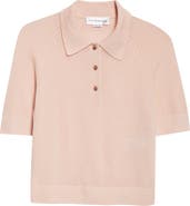 Victoria Beckham Extrafine Merino Wool Polo