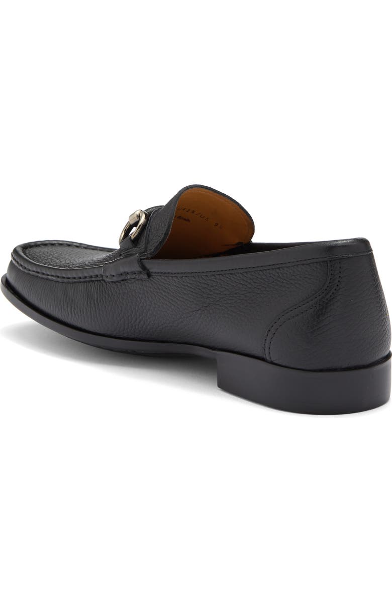 Magnanni Blas II Bit Loafer, Alternate, color, Black Leather
