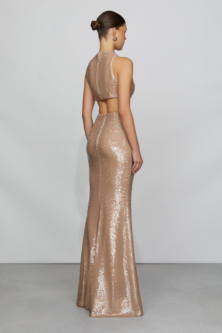 Tashi Gown, Alternate, color, Nude
