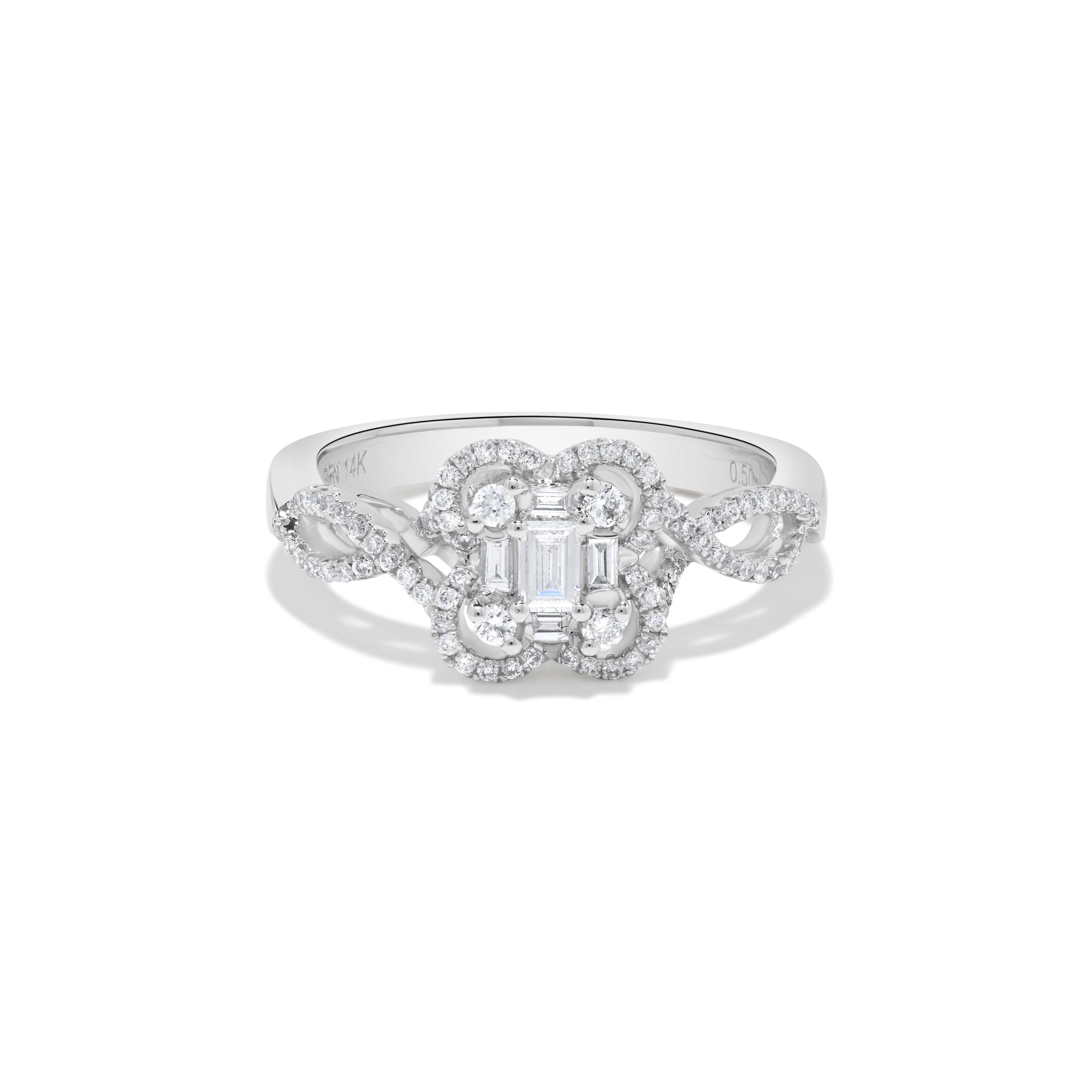 selected 14K White Gold