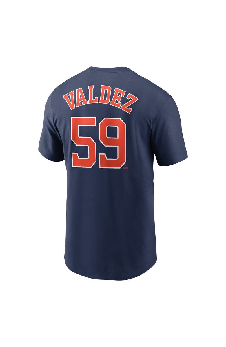 Nike Men's Nike Framber Valdez Navy Houston Astros Player Name & Number T-Shirt, Alternate, color, Navy
