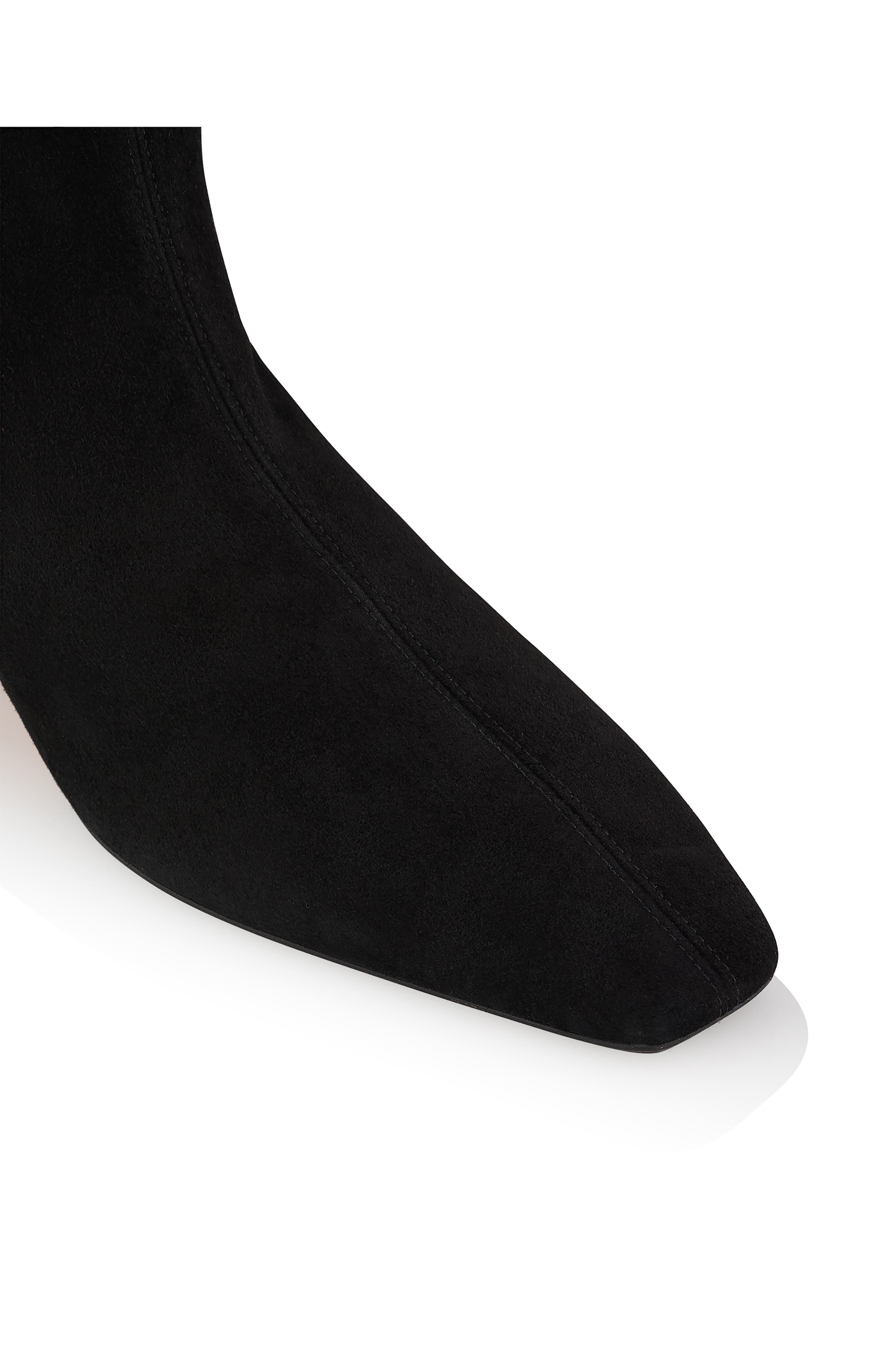 Aquazzura Saint Honor Bootie, Alternate, color, Black