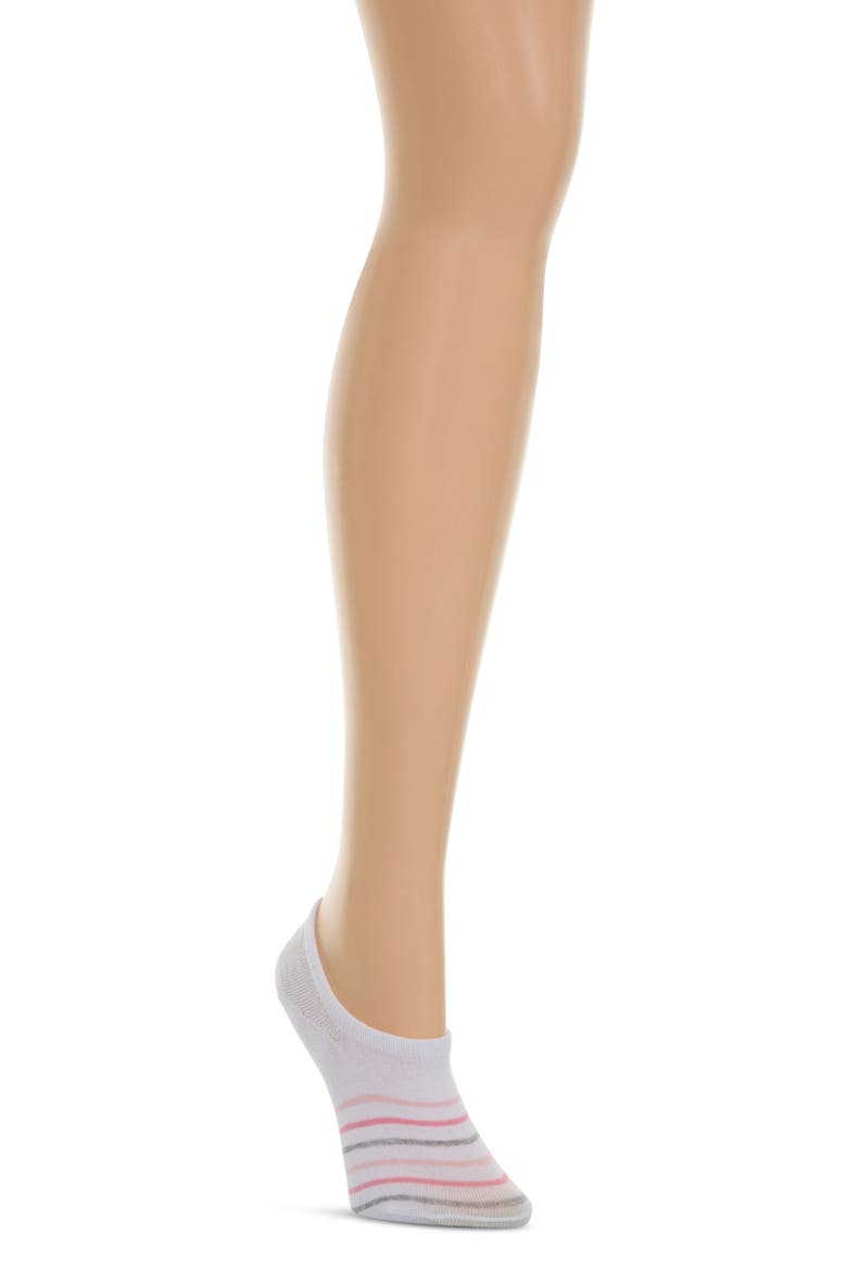 6-Pack No-Show Liner Socks, Alternate, color, WHITE/ PINK/ LIGHT GREY/ GREY