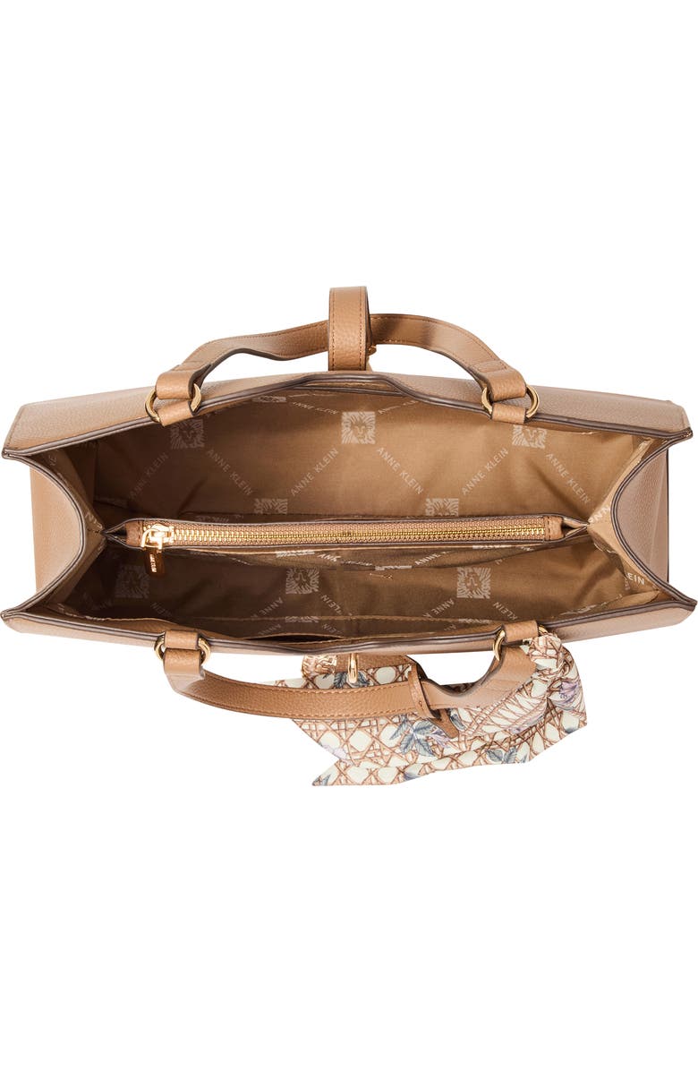 Anne Klein E/W Tote Bag, Alternate, color, Mocha