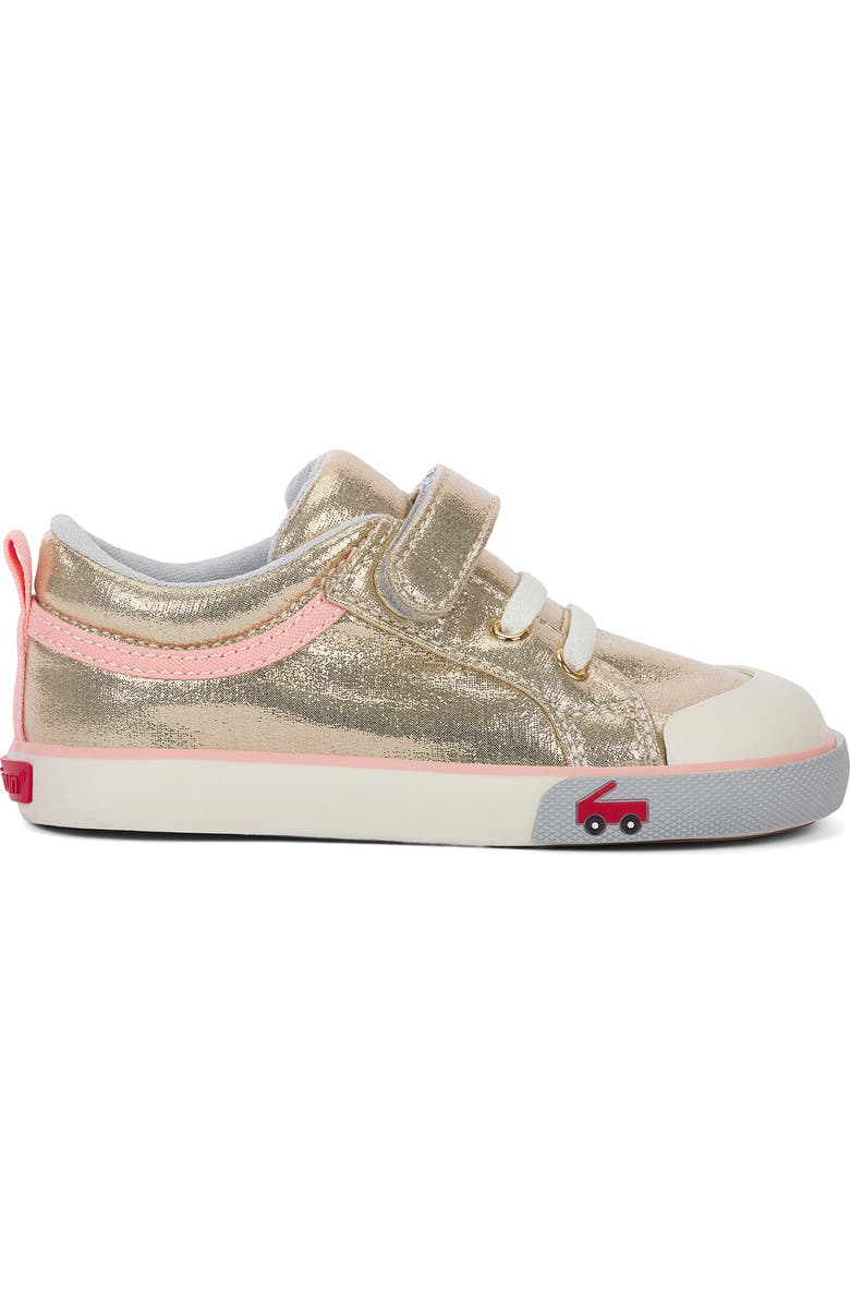 See Kai Run Kristin Sneaker, Alternate, color, Gold Shimmer