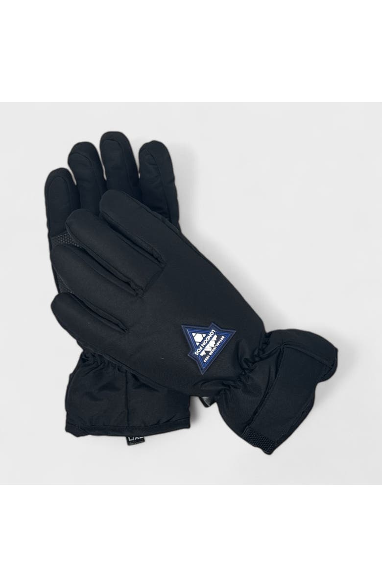 London Fog Boy's Ski Gloves with Velcro Closure, Alternate, color, 