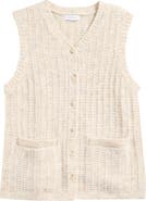 Topshop Sleeveless Knit Cardigan