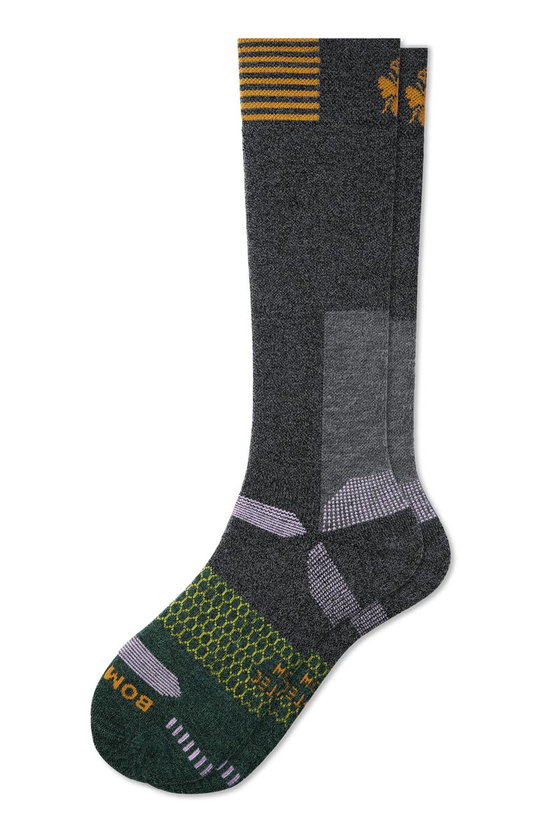 Bombas Merino Wool Blend Knee High Ski Socks, Main, color, 