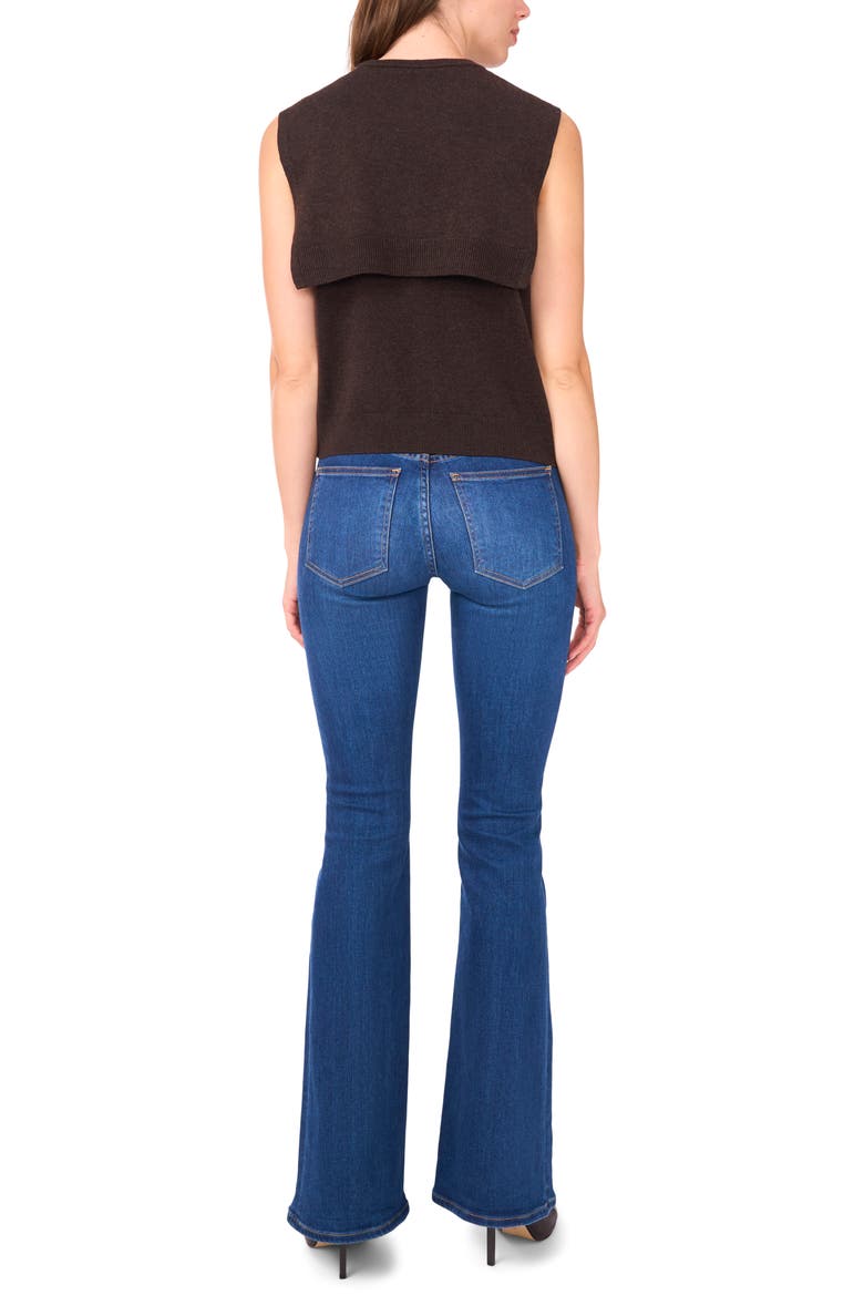 Shoulder Wrap Detail Sleeveless Sweater, Alternate, color, DELICIOSO