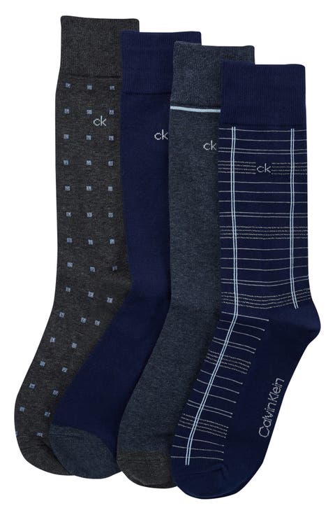 Assorted 4-Pack Dress Socks