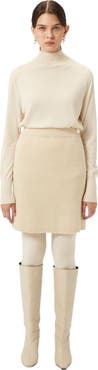 GOBI Mongolian Cashmere Cashmere Mini Skirt