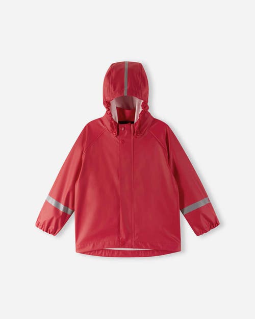 Reima Lampi Raincoat In Red