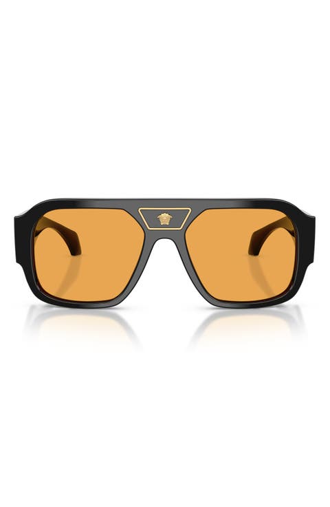 56mm Square Sunglasses