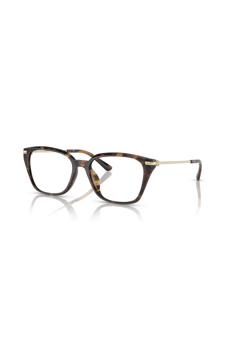 54mm Rectangle optical glasses, Main, color, Tortoise