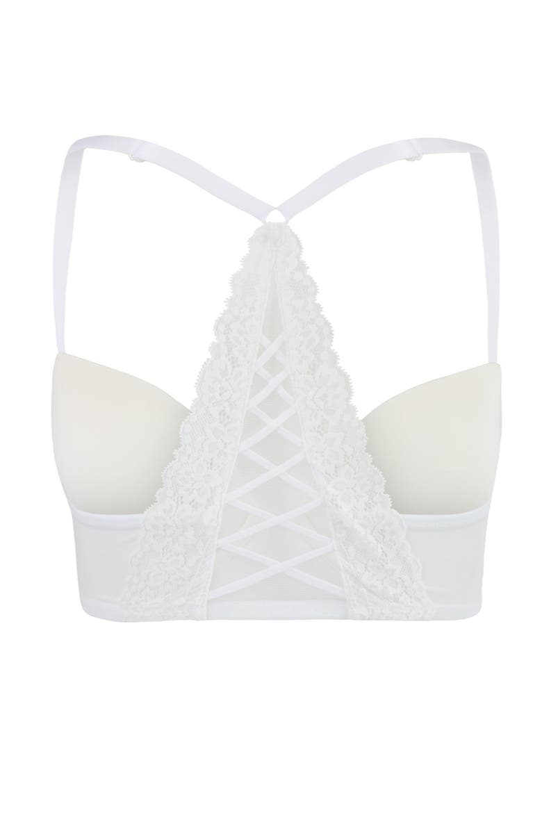 Alara Contour Demi Bra, Alternate, color, White