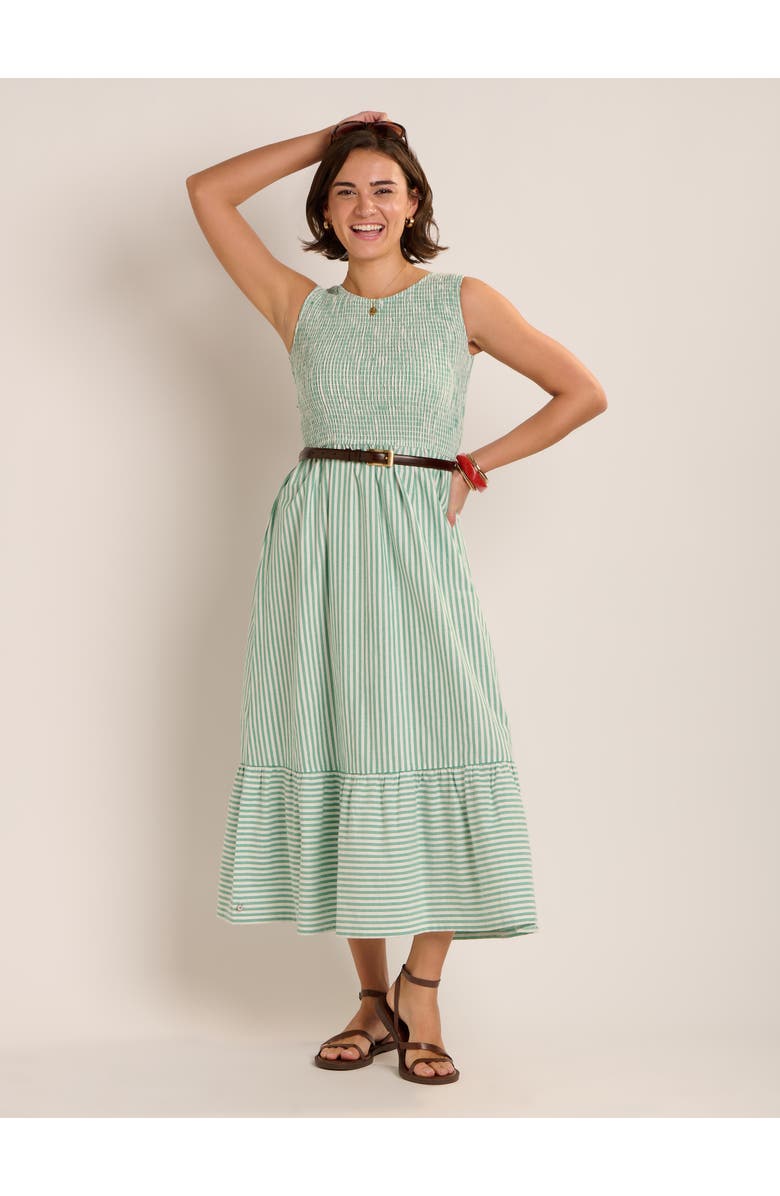 Brakeburn Trinn Bodice Maxi Dress, Alternate, color, Green