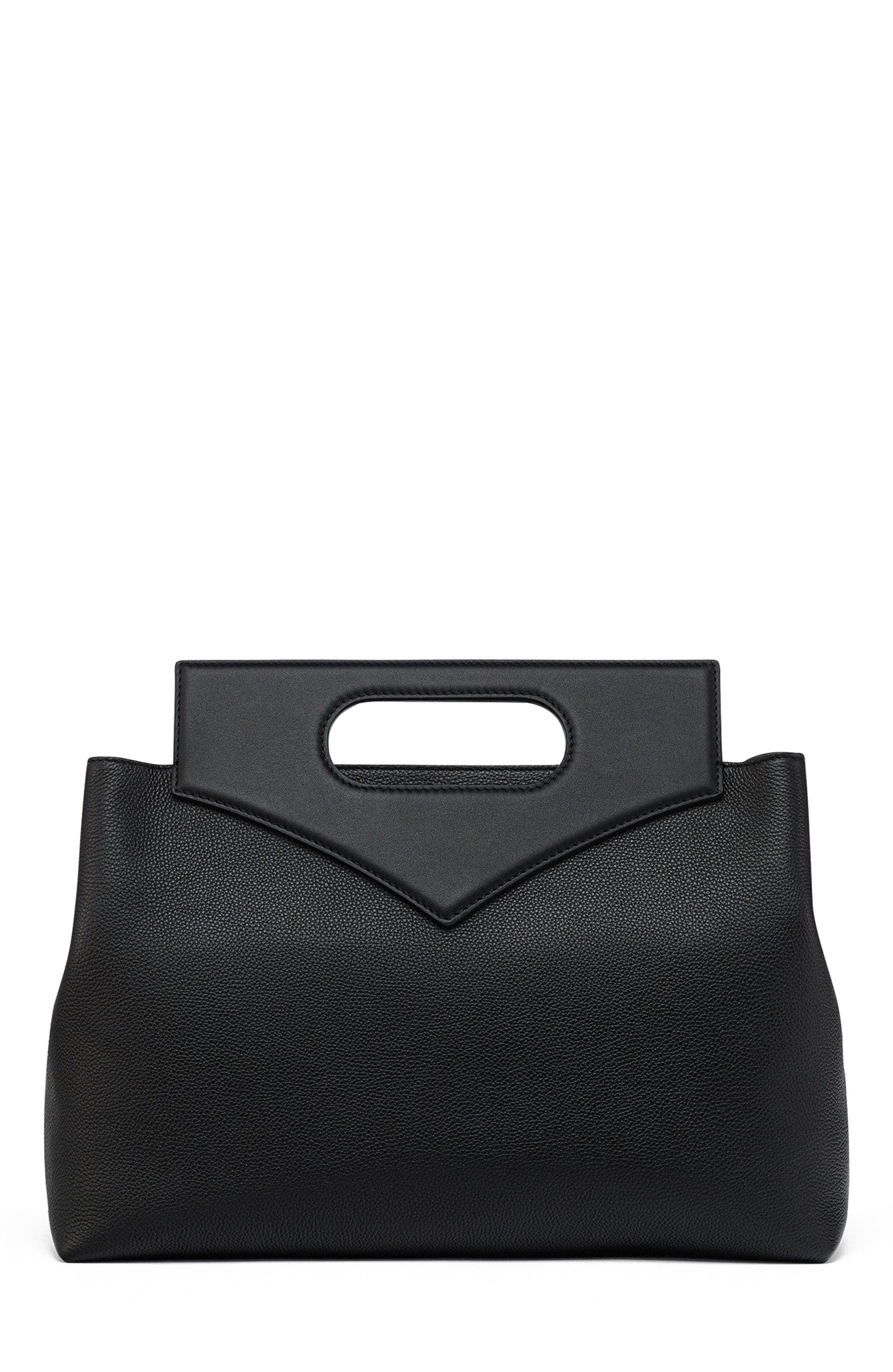 MCM Soft Diamond Shoulder Bag in Embossed Leather, Alternate, color, 