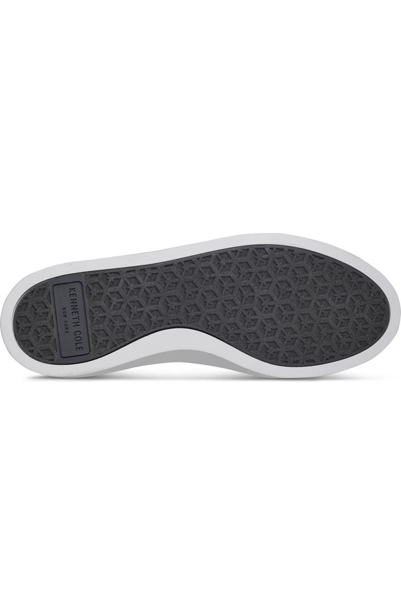 Kenneth Cole New York Nicco Low Top Sneaker, Alternate, color, Black/ Black/ Silver