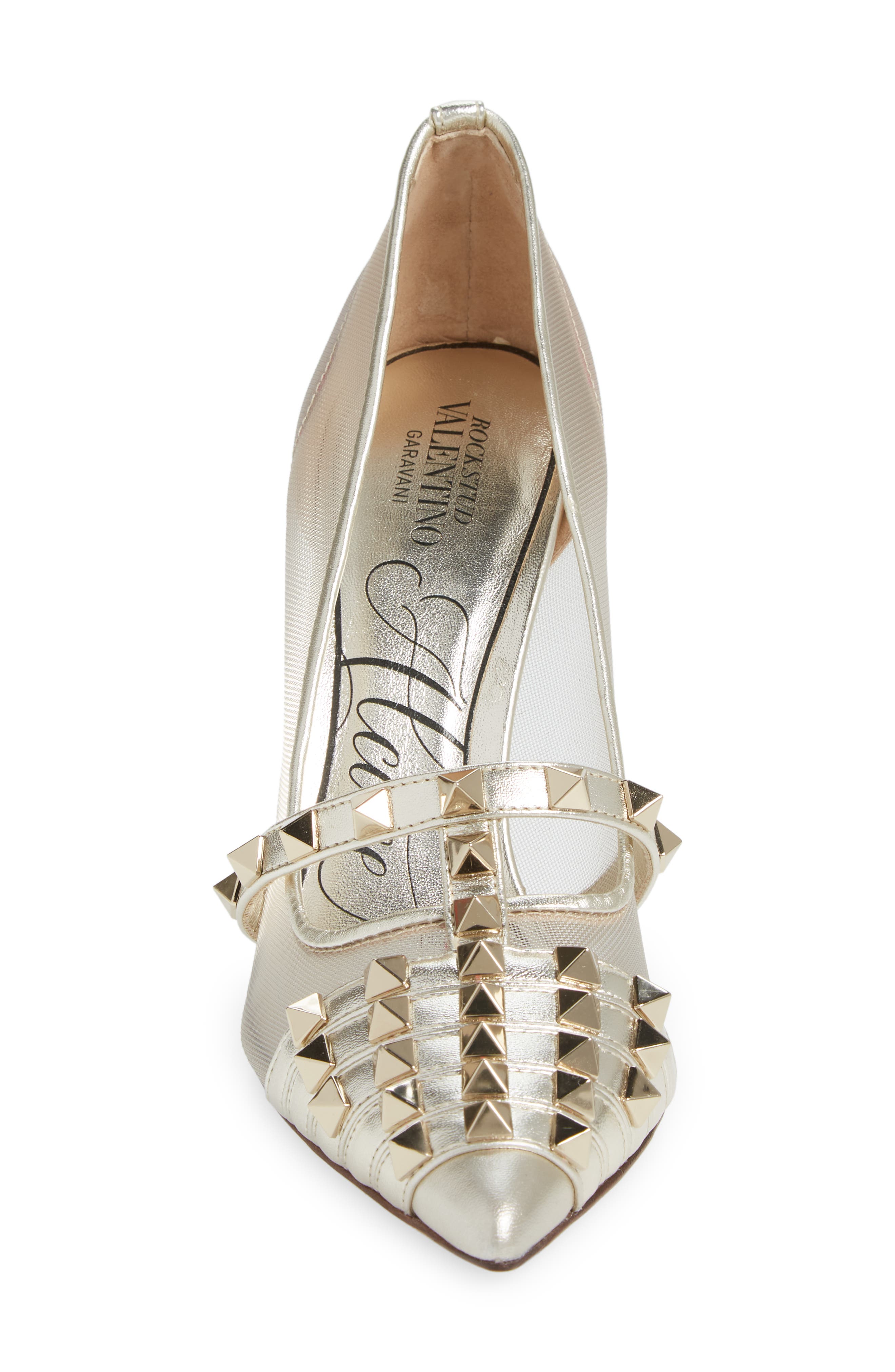 Valentino Garavani Rockstud Alcove Pump, Alternate, color, 