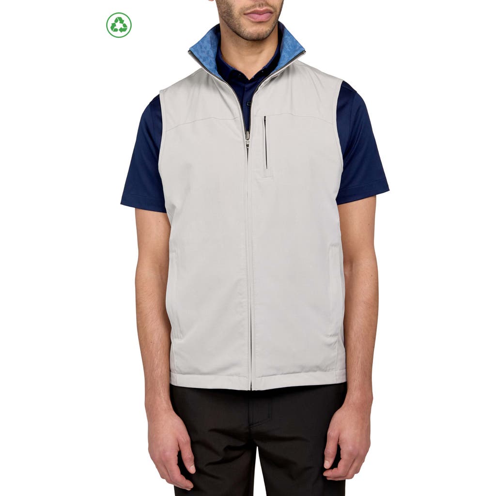 CONSTRUCT Camo Print Performance Reversible Vest in Tan  product