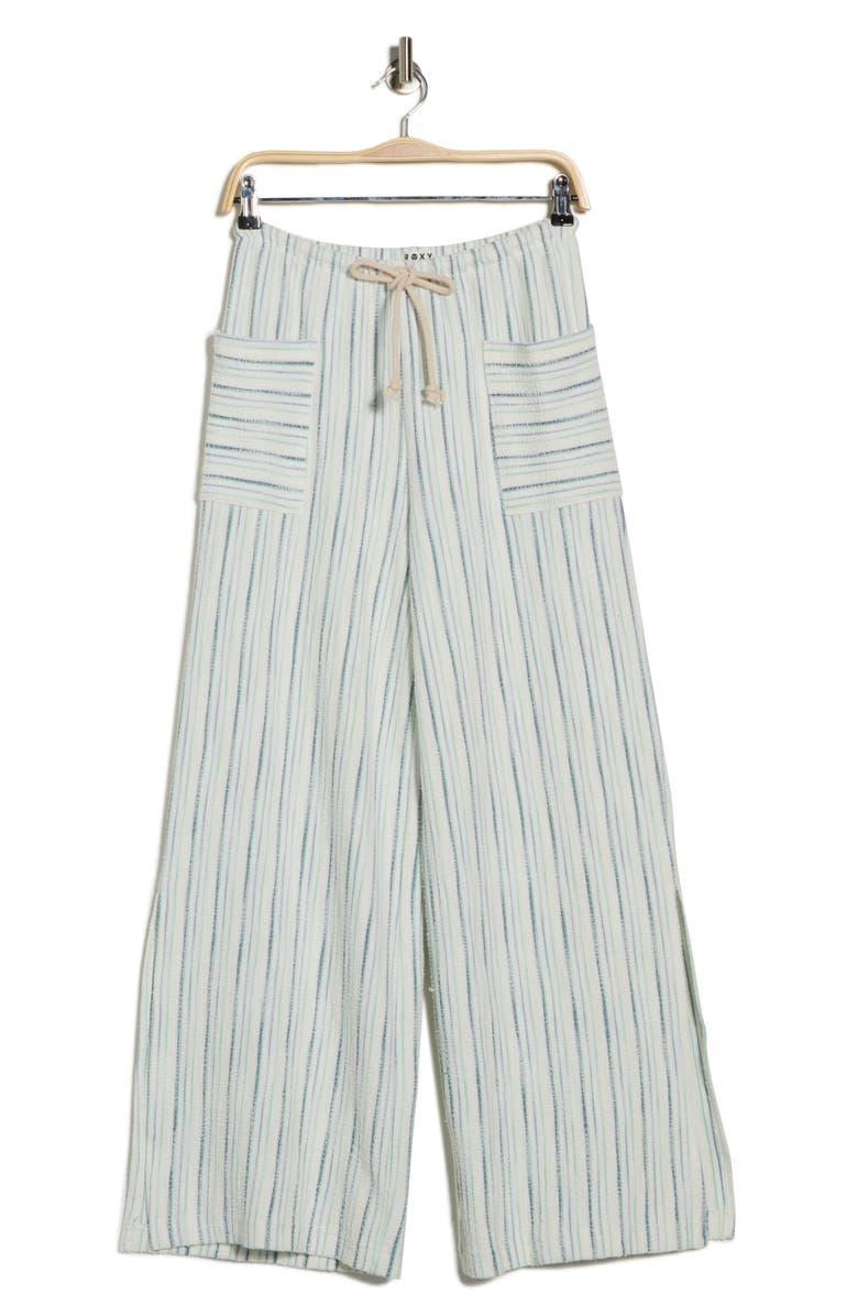 Roxy Beach Breeze Stripe Pants, Main, color, Cold Dancer