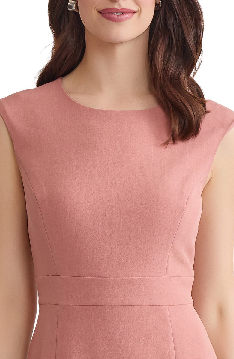 KASPER Cap Sleeve Sheath Dress, Alternate, color, 
