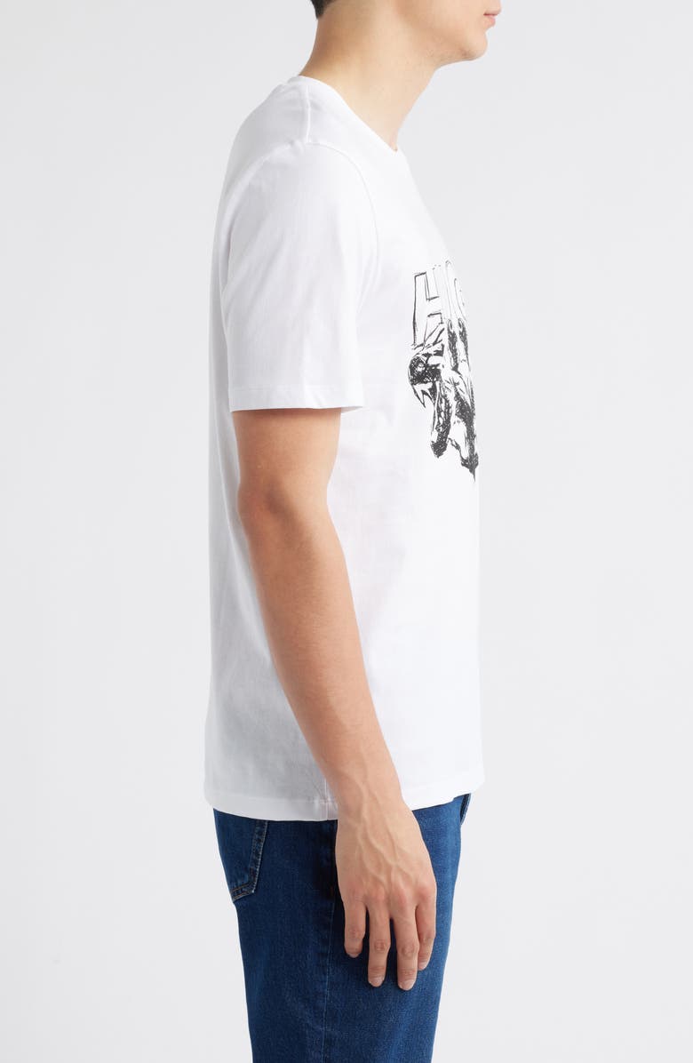 HUGO Durro Graphic T-Shirt, Alternate, color,
