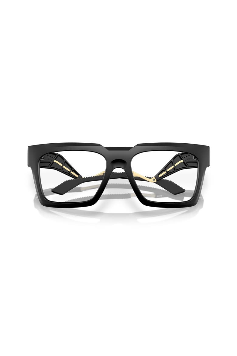 55mm Square optical glasses, Alternate, color, Black