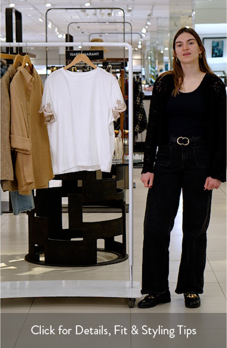 Deco Sleeve Cotton Top, sales video thumbnail