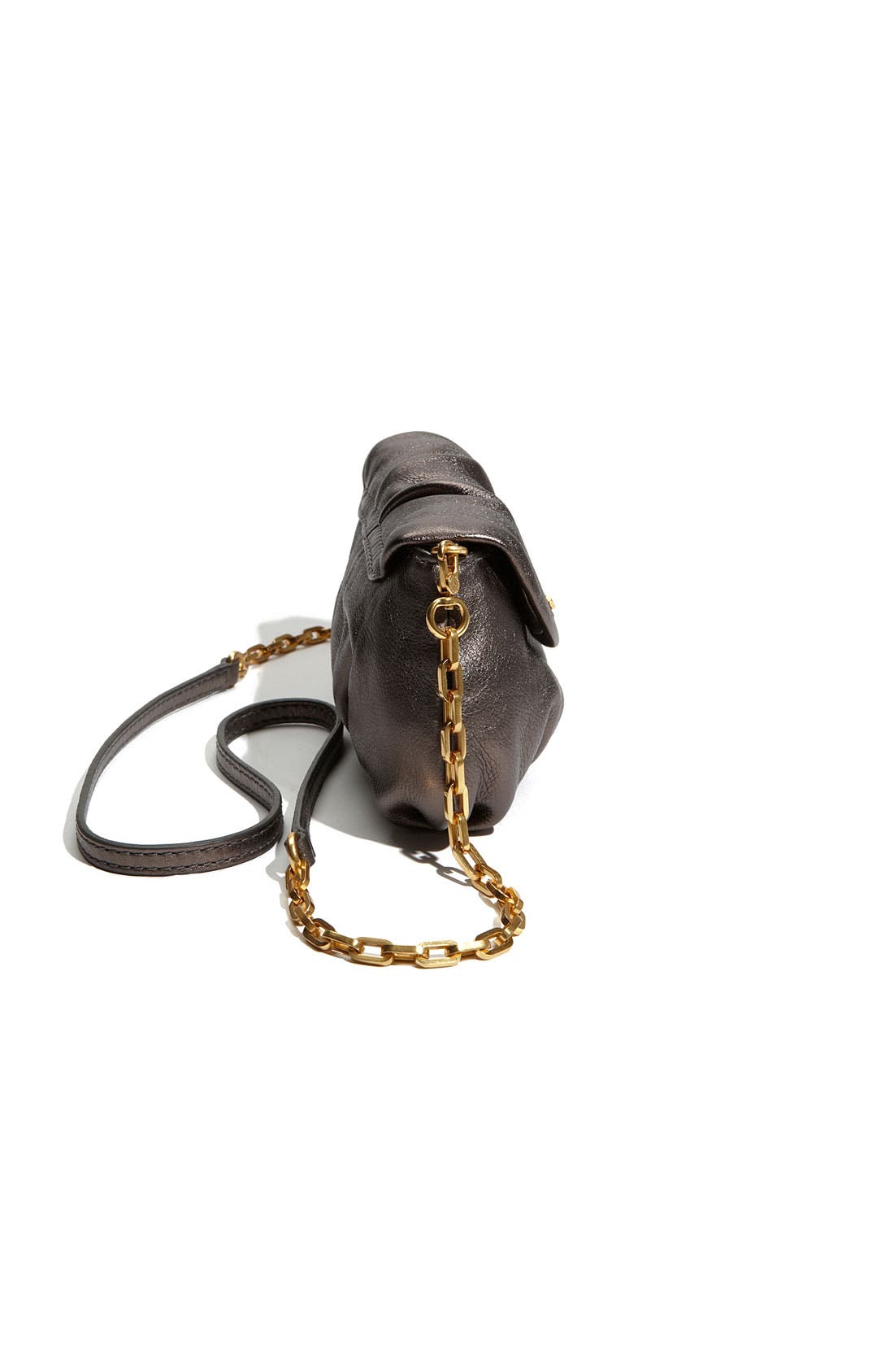 MARC BY MARC JACOBS 'Classic Q - Karlie' Crossbody Flap Bag, Alternate, color, PEWTER