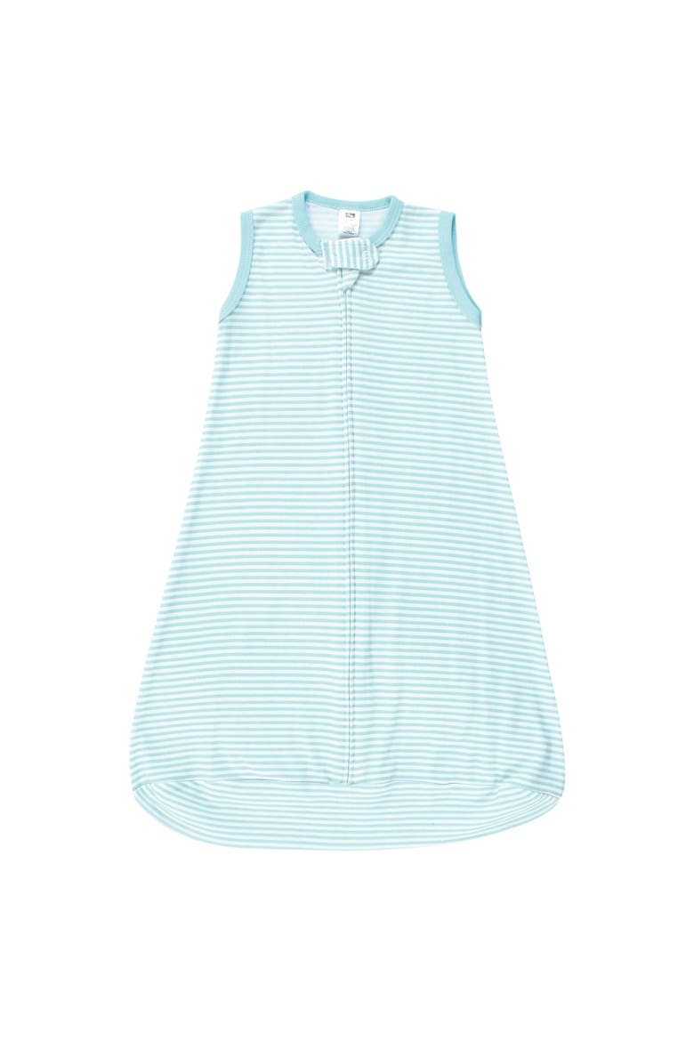 Cotton Long Sleeve Wearable Sleeping Bag, Sack, Blanket, Alternate, color, Mint Milk Cookies Sleeveless