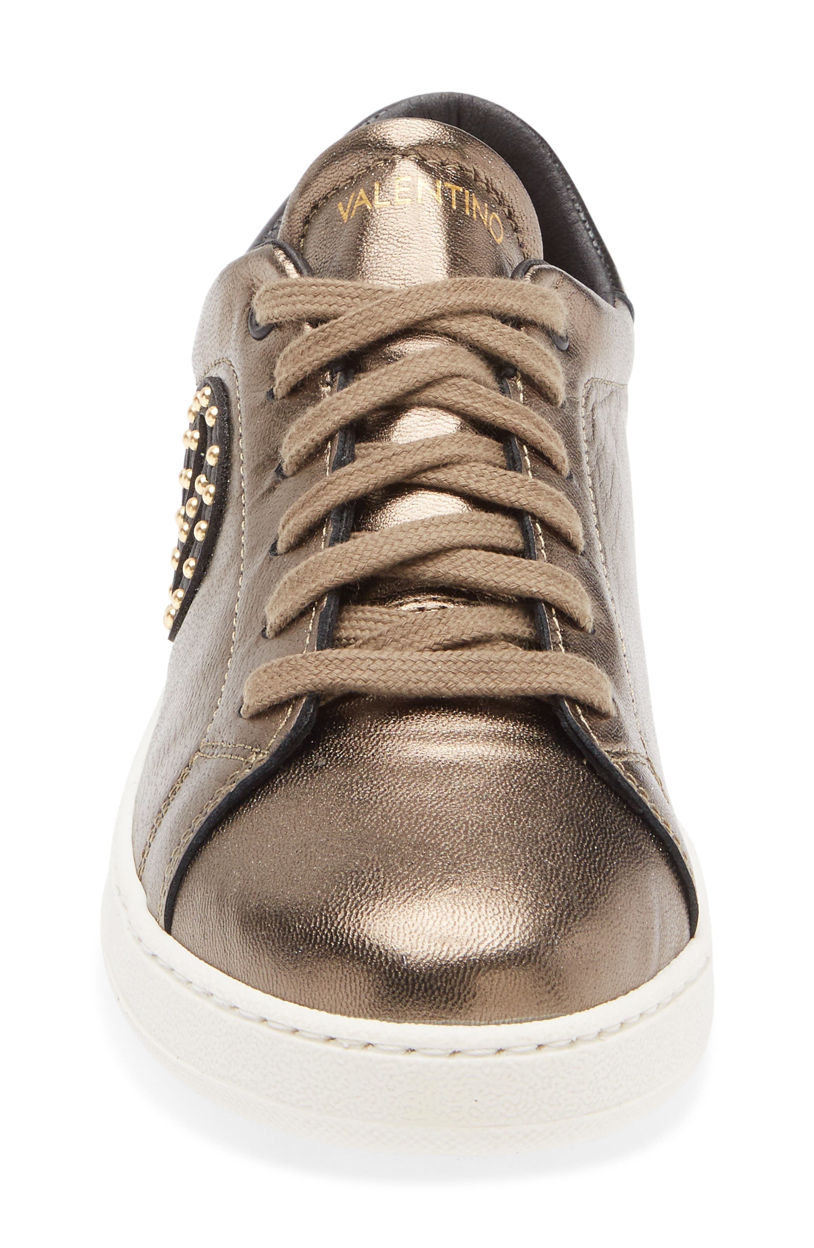 VALENTINO BY MARIO VALENTINO Mita VLOGO Sneaker, Alternate, color, Pewter
