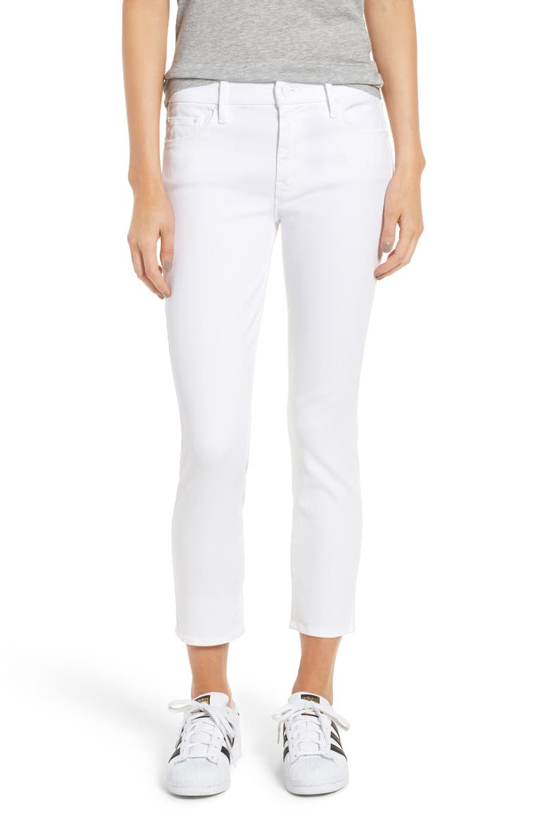 The Looker Crop Jeans, Main, color, GLASS SLIPPER