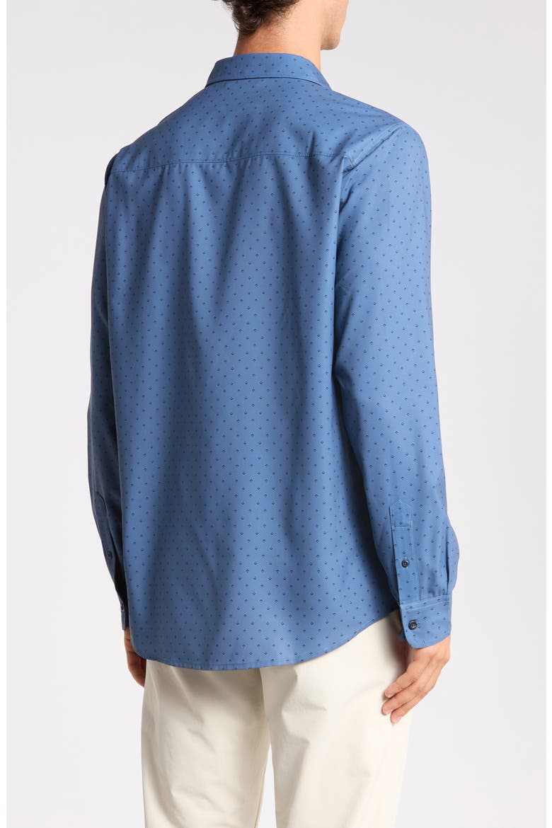 Best Spot Button-Up Shirt, Alternate, color, BERING SEA