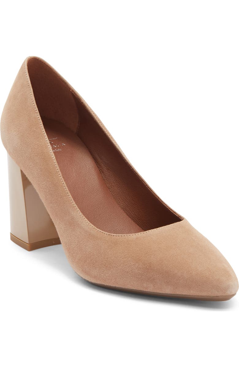 Aquatalia Peony Weatherproof Pump, Main, color, Light Taupe
