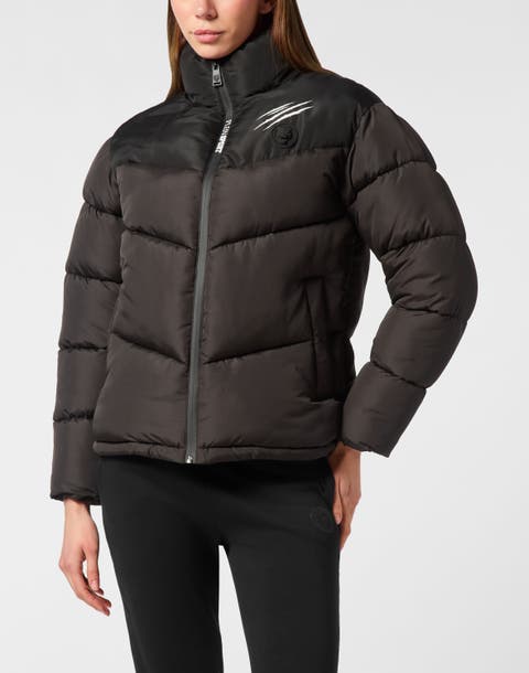 Logo Puffer Jacket Women