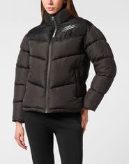 PLEIN SPORT Logo Puffer Jacket Women