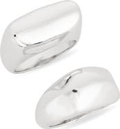 Leith 2-Pack Assorted Signet Rings