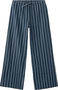 MANGO Stripe Drawstring Pants
