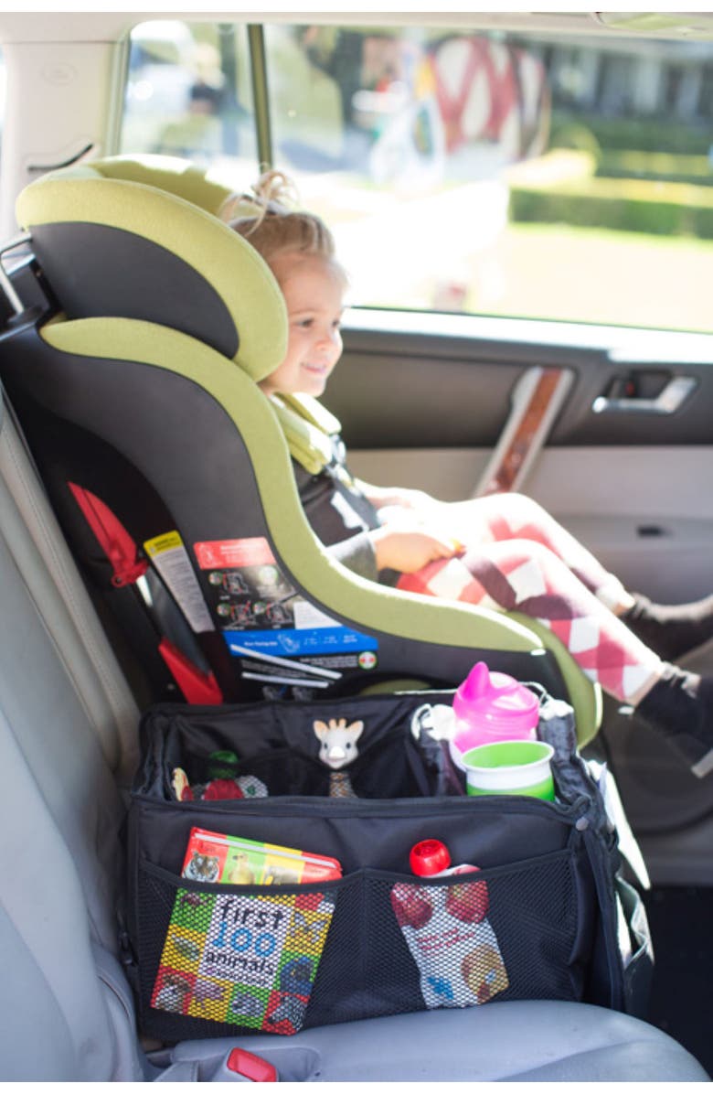 J.L. Childress Backseat Butler Car Organizer, Alternate, color, Black