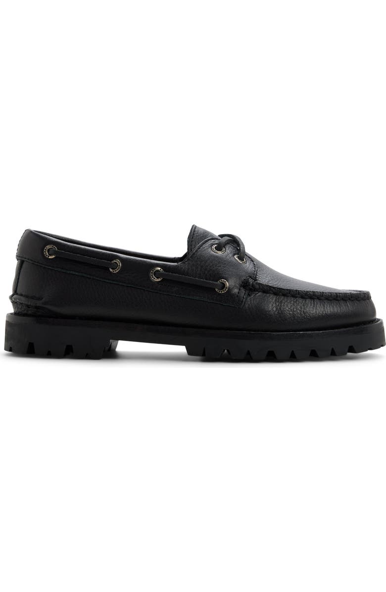 Sperry Authentic Original Lug Boat Shoe, Alternate, color, Black