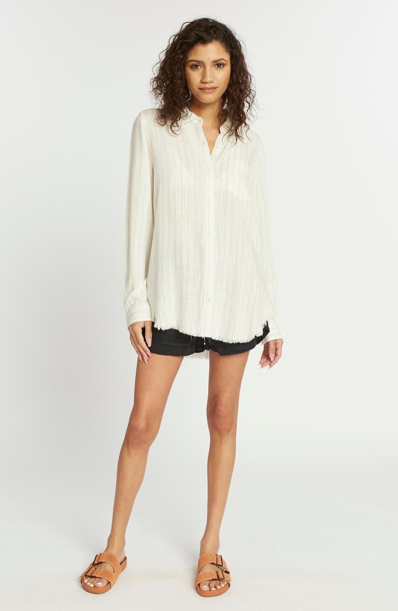 Thread & Supply Day Drifter Button-Up Tunic Shirt, Alternate, color,