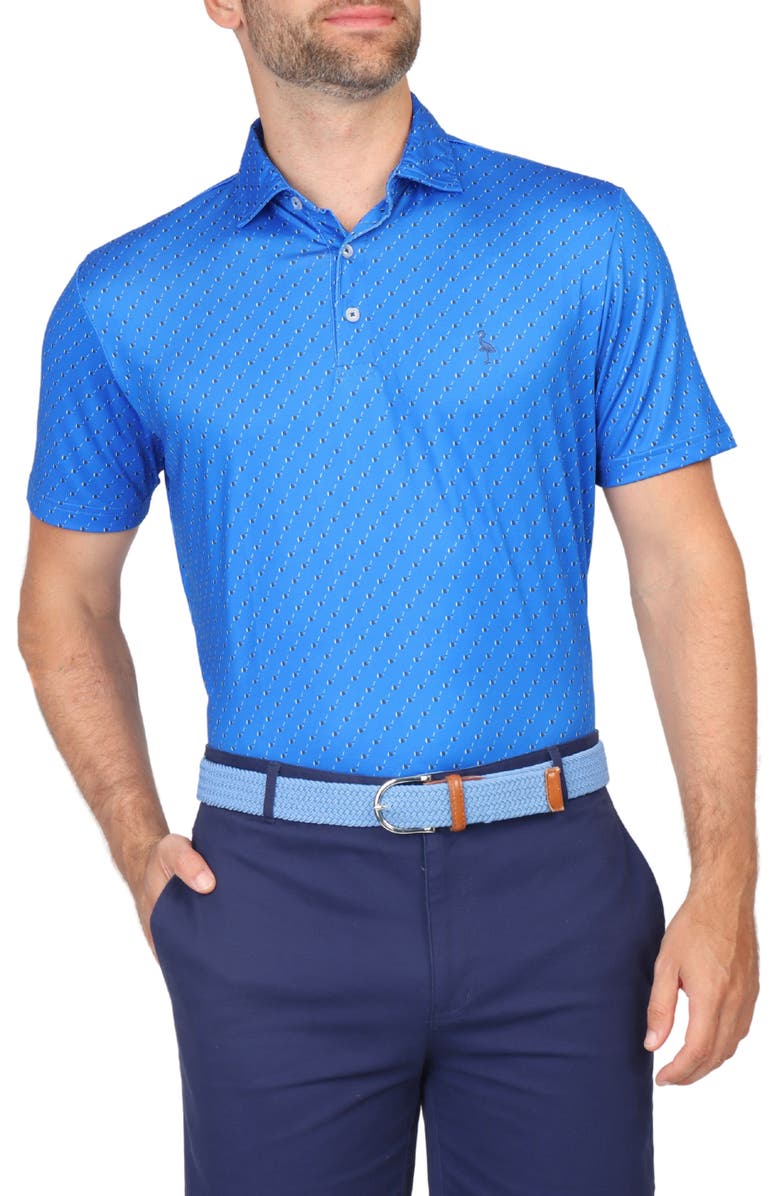 TailorByrd Golf Clubs Performance Polo, Alternate, color, Admiral Blue