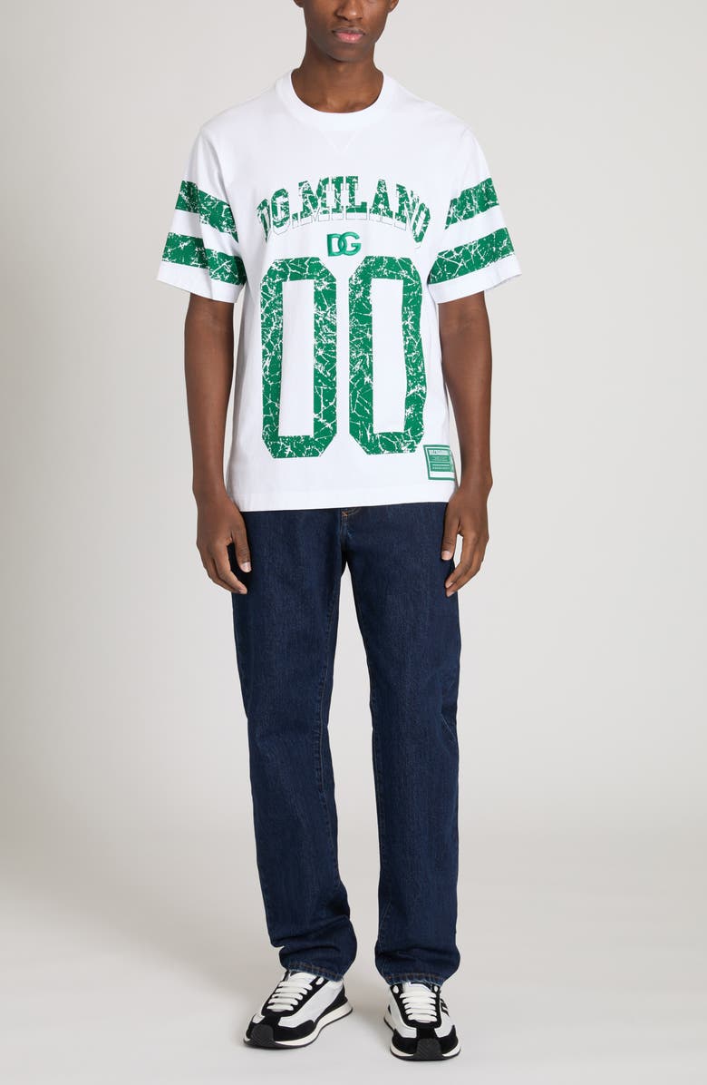 Dolce&Gabbana Logo Cotton Graphic T-Shirt, Alternate, color, 