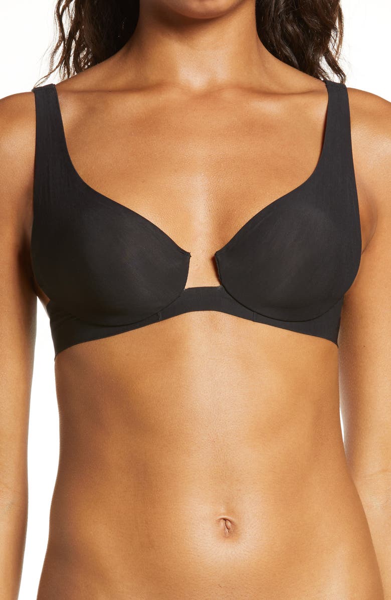 SKIMS Naked Underwire Plunge Bra, Main, color,