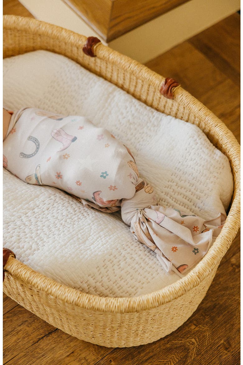 Cheyenne Swaddle Blanket, Alternate, color, CHEYENNE