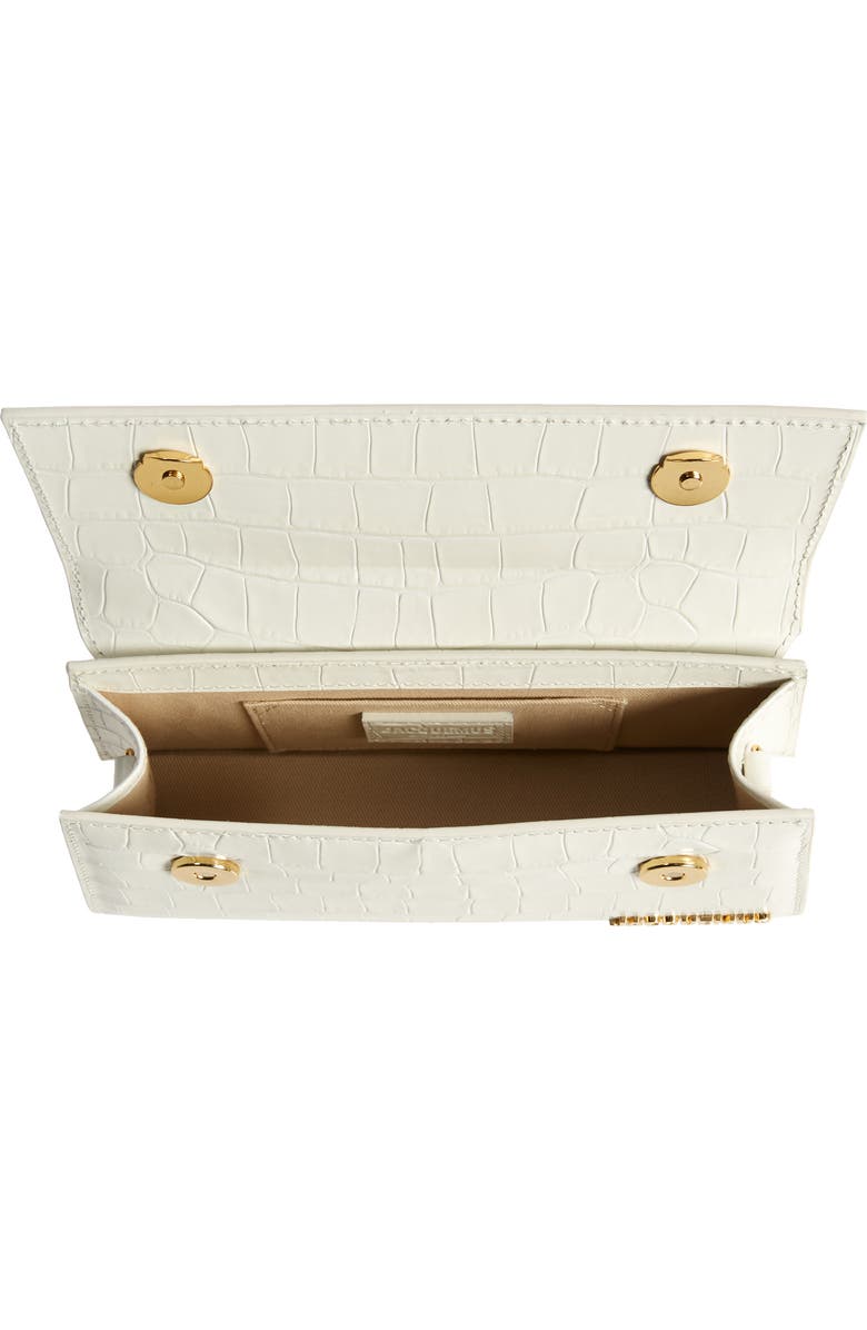 Jacquemus Le Chiquito Long Leather Top Handle Bag, Alternate, color,